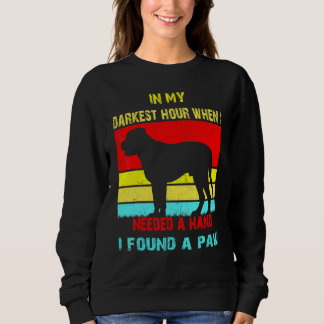 Sweatshirt Dans Mon Heure Les Plus Sombres Quand J'ai Besoin 