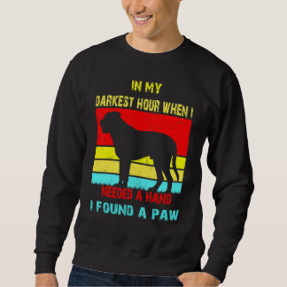 Sweatshirt Dans Mon Heure Les Plus Sombres Quand J'ai Besoin 
