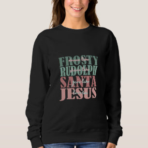 Sweatshirt Danse Comme Frosté Brillant Comme Rudolph Donner C