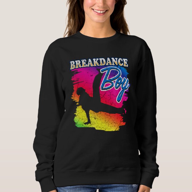 Sweatshirt Danse Dancing Breakdance Boy 8 (Devant)