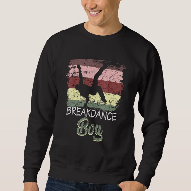 Sweatshirt Danse Danse Dancing Breakdance Boy 12 (Devant)