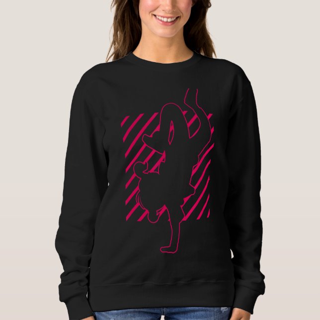 Sweatshirt Danse Danse Déjeuner fille 3 (Devant)