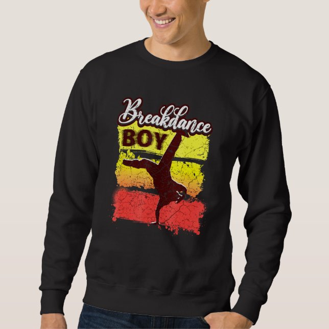 Sweatshirt Danse Danser Dancing Breakdance Boy 4 (Devant)