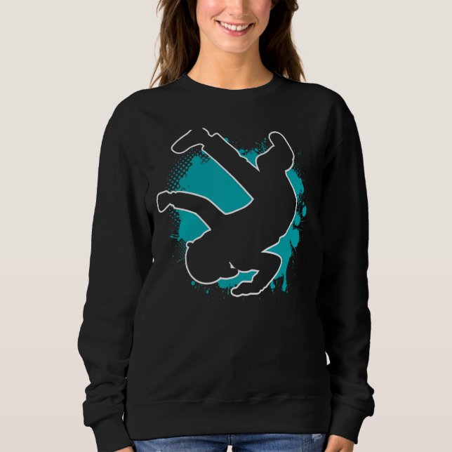 Sweatshirt Danse Danser Dancing Breakdance Boy 6 (Devant)