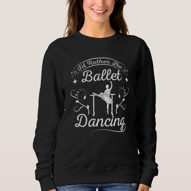 Sweatshirt Danse de ballet (Devant)