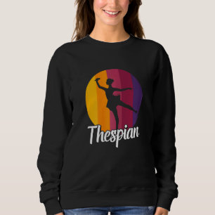 Sweatshirt Danse de ballet Thespian Ballerina Filles Filles