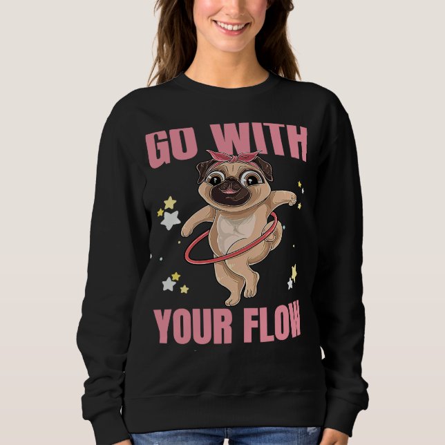 Sweatshirt Danse d'exercice de mise en forme Hooper Do Allez  (Devant)
