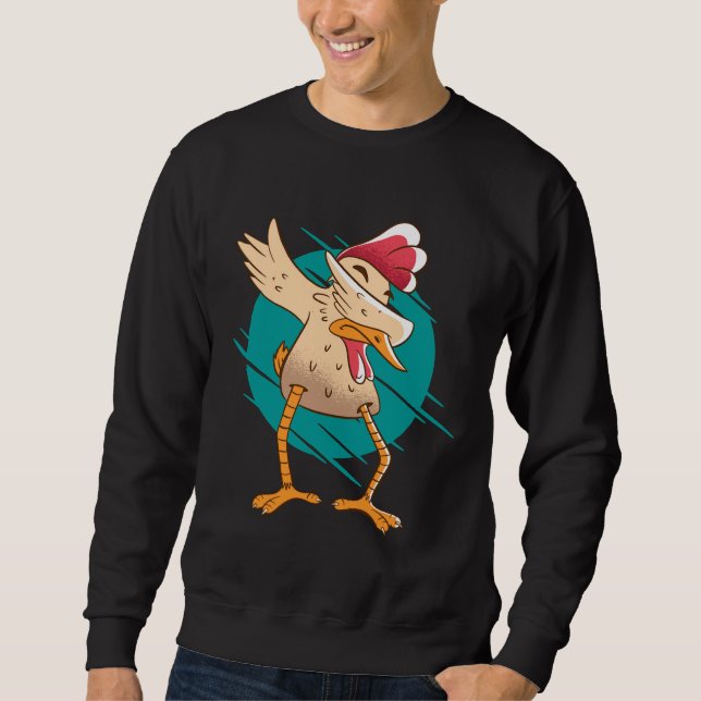 Sweatshirt Danse du poulet (Devant)
