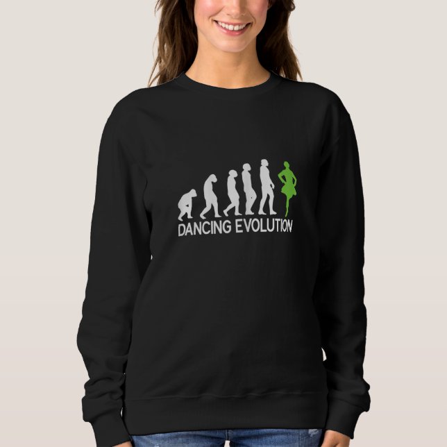Sweatshirt Danse irlandaise Ceili Reel Dance Feed Irish Step  (Devant)