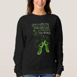 Sweatshirt Danse irlandaise Ceili Reel Dance Feed Irish Step