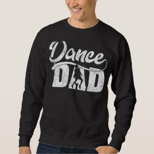 Sweatshirt Danse Mens Retro Style Danse Papa Fête des pères 1