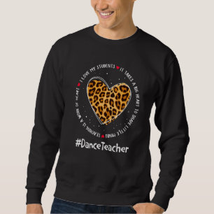 Sweatshirt Danser Enseignant Escouade Admin Semaine d'appréci