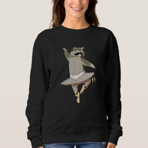 Sweatshirt Danseur de ballet Ballerine Raton laveur