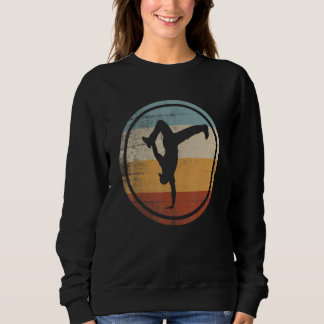 Sweatshirt Danseur de breakdance rétro Danse Breakdancing Bre