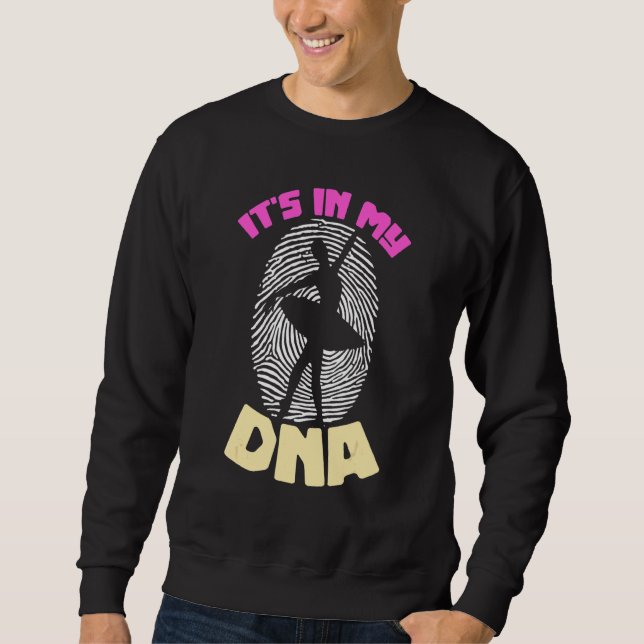 Sweatshirt Danseuse de Ballet Ballerine Amusement (Devant)