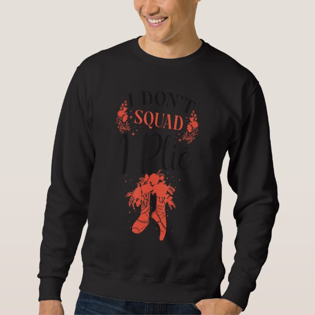 Sweatshirt Danseuse de ballet Danseuse Ballerine Chaussure de (Devant)