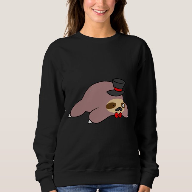 Sweatshirt Dapper Sloth 108 (Devant)