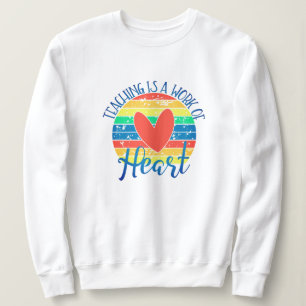 Sweatshirt d'appréciation de l'enseignant - Travai