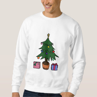 Sweatshirt d'arbre de Noël