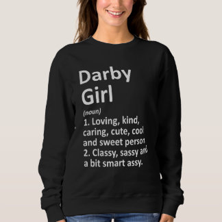 Sweatshirt DARBY GIRL PA PENNSYLVANIA Funny City Accueil Raci