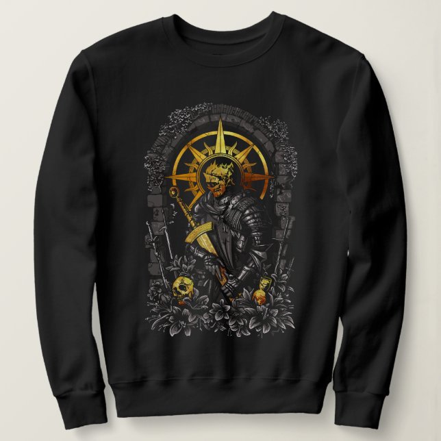 Sweatshirt Dark Knight : Le Guerrier dans les ombres (Design devant)