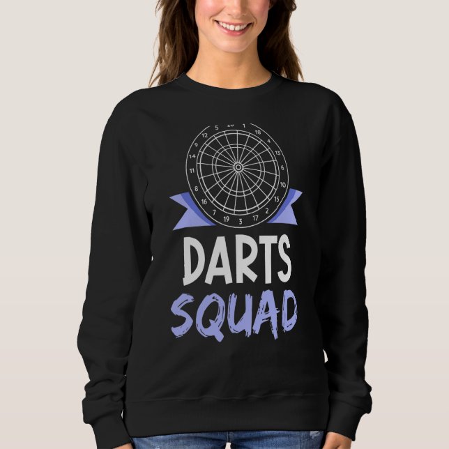Sweatshirt Dart Joueur du jeu de fléchettes (Devant)
