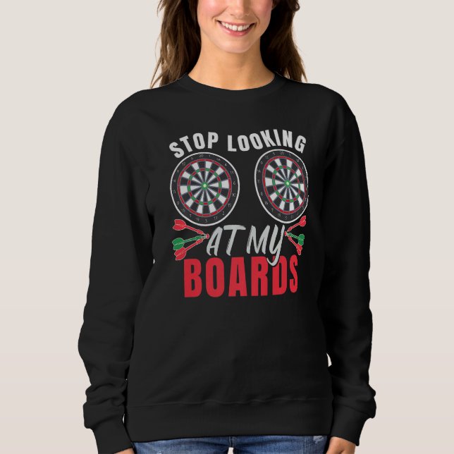 Sweatshirt Dart Joueur femmes Dart (Devant)