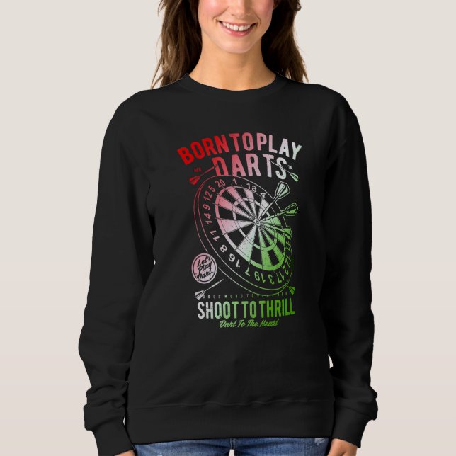 Sweatshirt Dart Weekend Darts Dragon Darts Player (Devant)