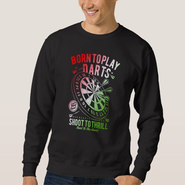 Sweatshirt Dart Weekend Darts Dragon Darts Player (Devant)