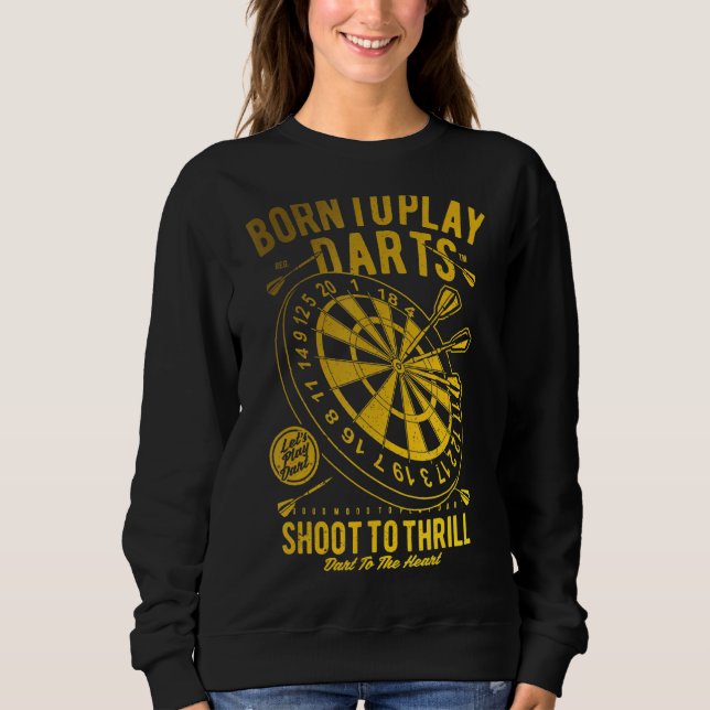Sweatshirt Dart Weekend Darts Dragon Darts Player (Devant)