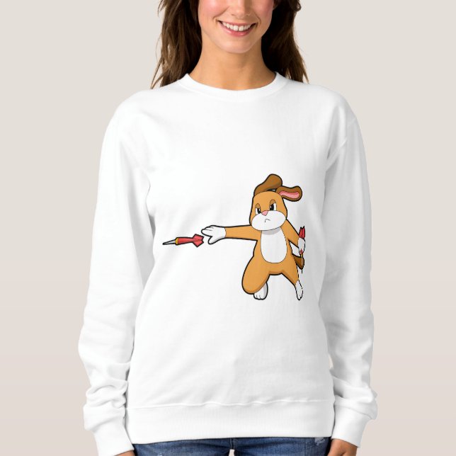 Sweatshirt Darts dog (Devant)