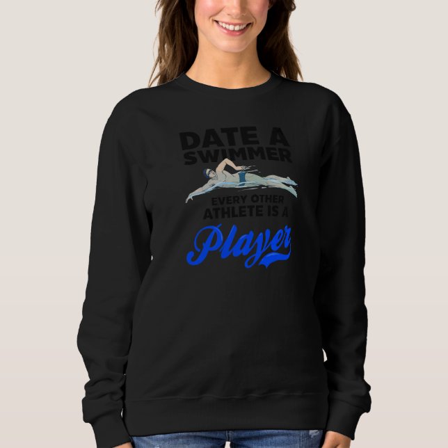 Sweatshirt Date Un Athlète Nautique (Devant)