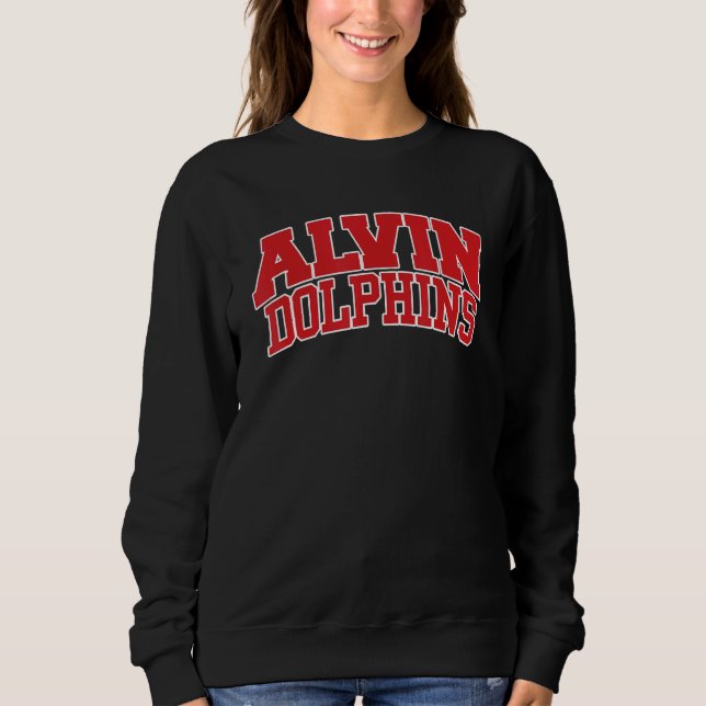 Sweatshirt Dauphins d'Alvin Community College 01 (Devant)