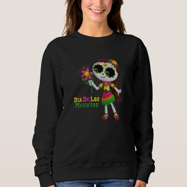 Sweatshirt Day of The Dead La Catrina Dia De Los Muertos Fami (Devant)
