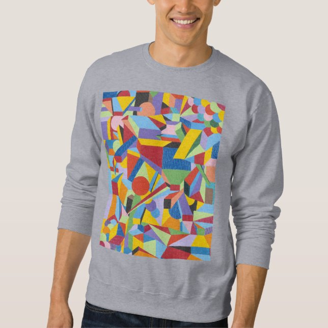 Sweatshirt de base avec design d'art (Devant)