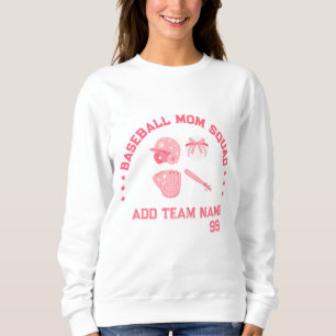 Sweatshirt de base-ball personnalisé de la mère de