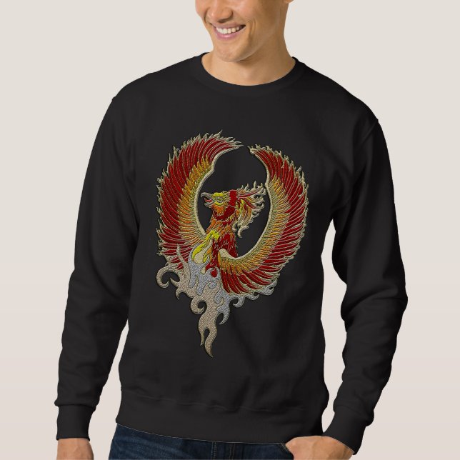 Sweatshirt de base de crête de Phoenix (Devant)