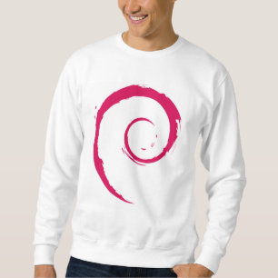 Sweatshirt de base de Debian, blanc