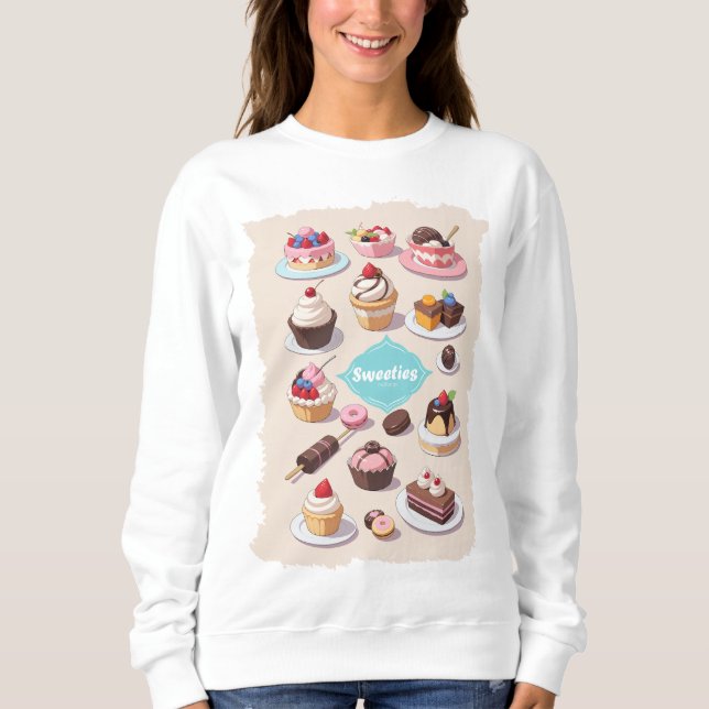 Sweatshirt de base des femmes (Devant)