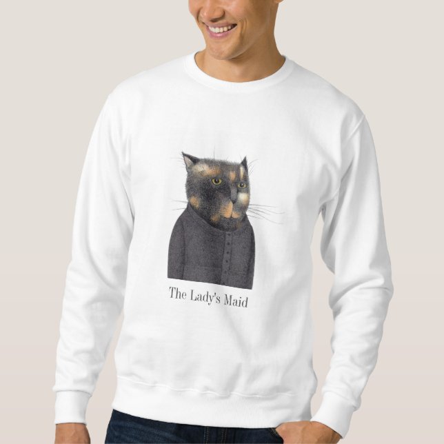 SWEATSHIRT de base masculin CHAT MALADE DE LA FEMM (Devant)