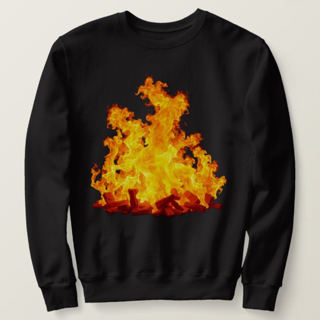 Sweatshirt de base pour hommes de feu (Design devant)