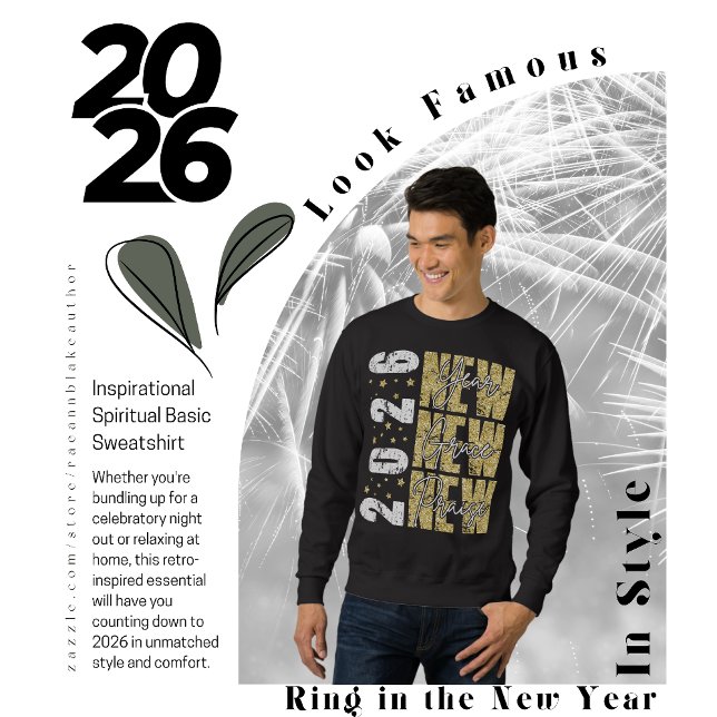 Sweatshirt de base spirituel inspirant 2026 (Créateur téléchargé)