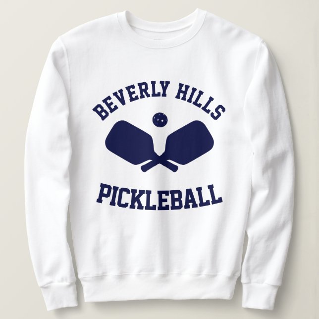 Sweatshirt de basket-ball de Beverly Hills (Design devant)