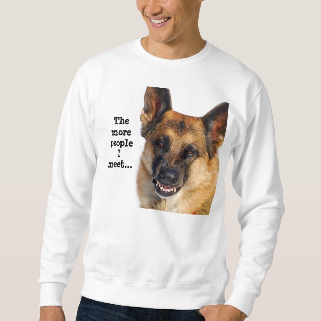 Sweatshirt de berger allemand (Devant)