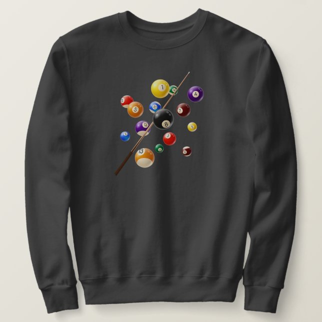 Sweatshirt de billard (Design devant)