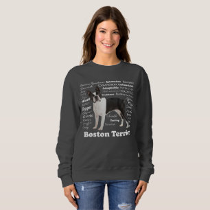 Sweatshirt de Boston Terrier Traits