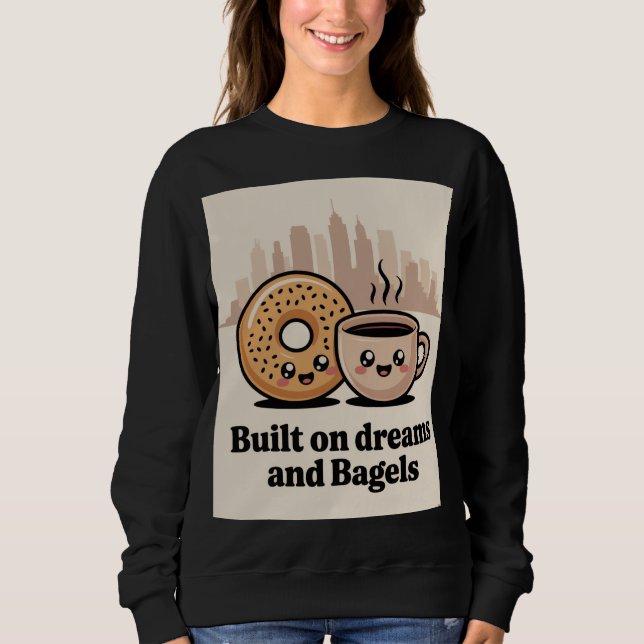 Sweatshirt De Brooklyn avec amour  (Devant)