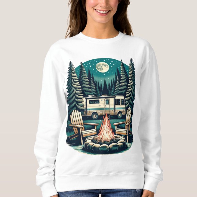 Sweatshirt de camping RV (Devant)