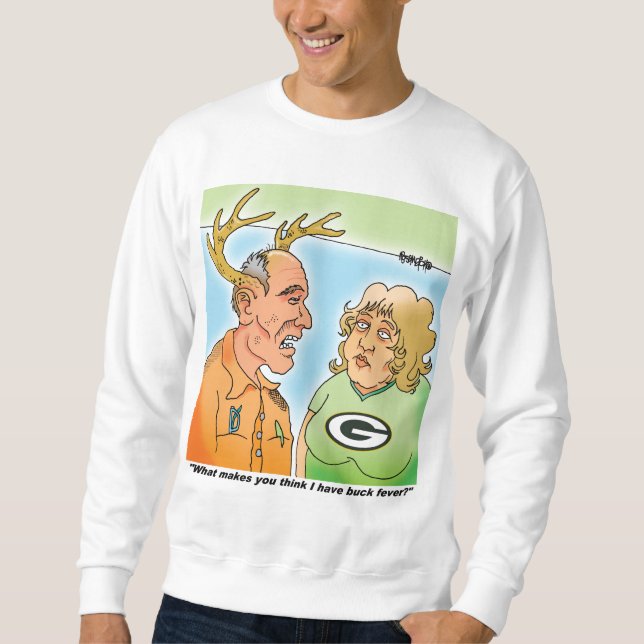 Sweatshirt de chasse de cerfs communs (Devant)