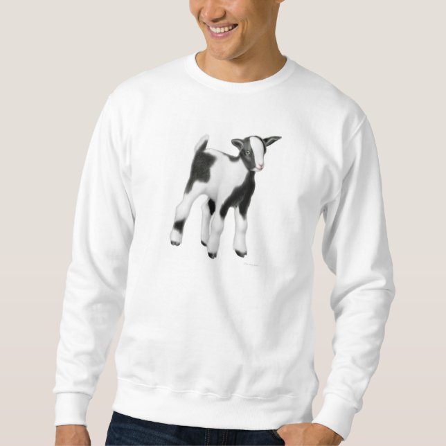 Sweatshirt de chèvre de bébé (Devant)